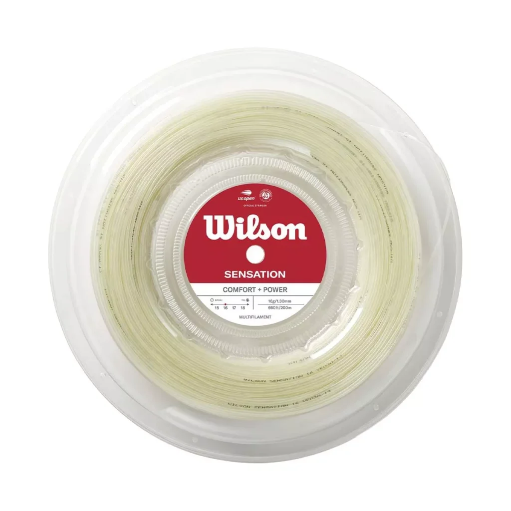 Wilson Sensation Natural 1,30 mm – Bobine 200 m