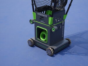 ACEMATE S10 Pro tennis robot on court