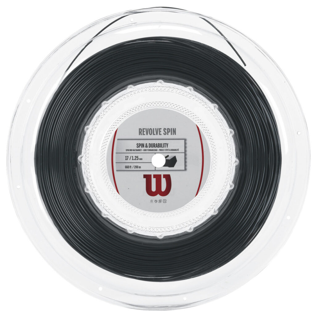 Wilson Revolve Spin Grey 1,25 mm – Bobine 200 m