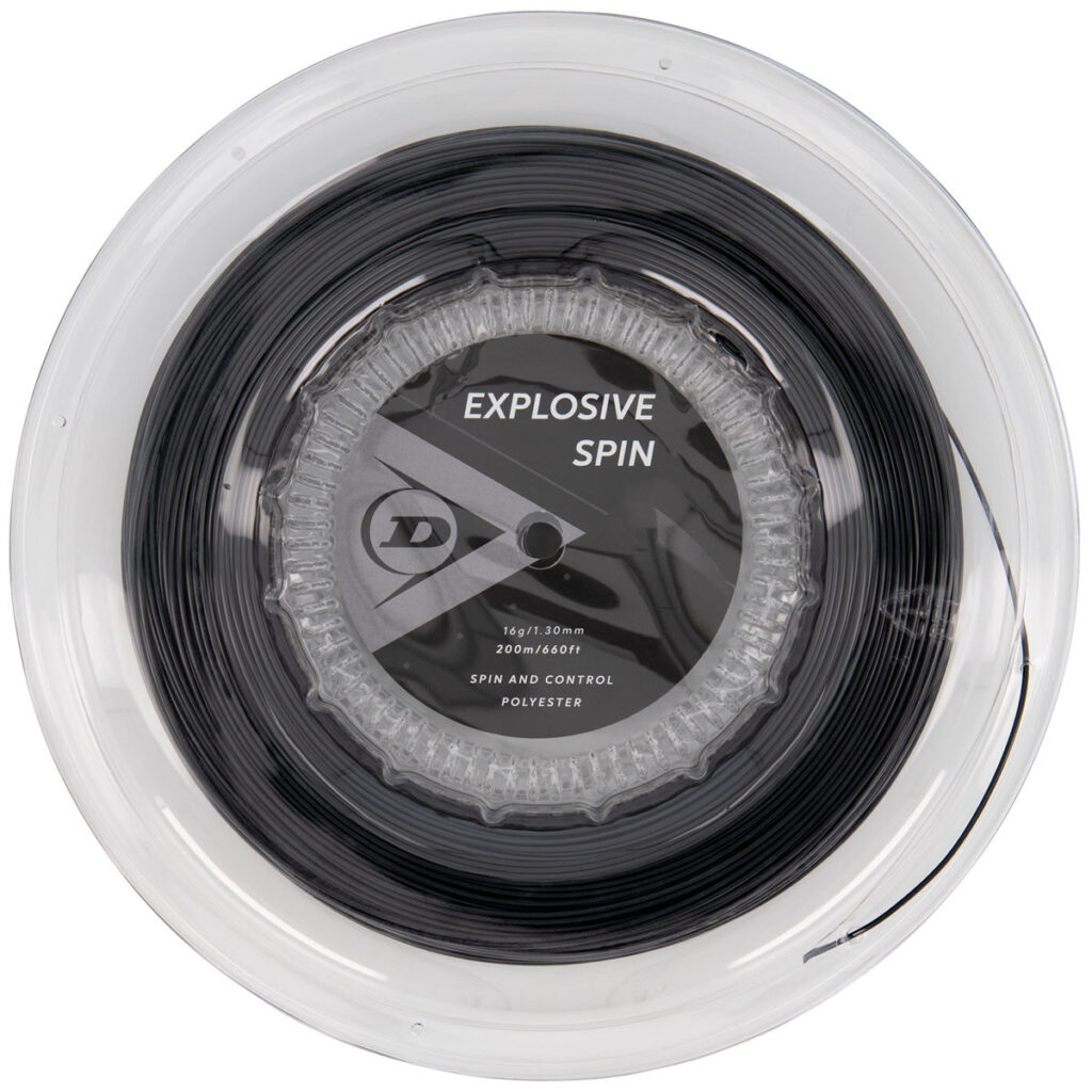 Dunlop Explosive Spin Black 1,25 mm – Bobine 200 m