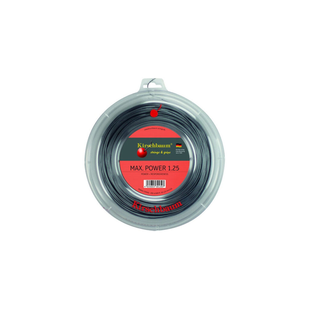 Kirschbaum Max Power 1,20 mm – Bobine 200 m