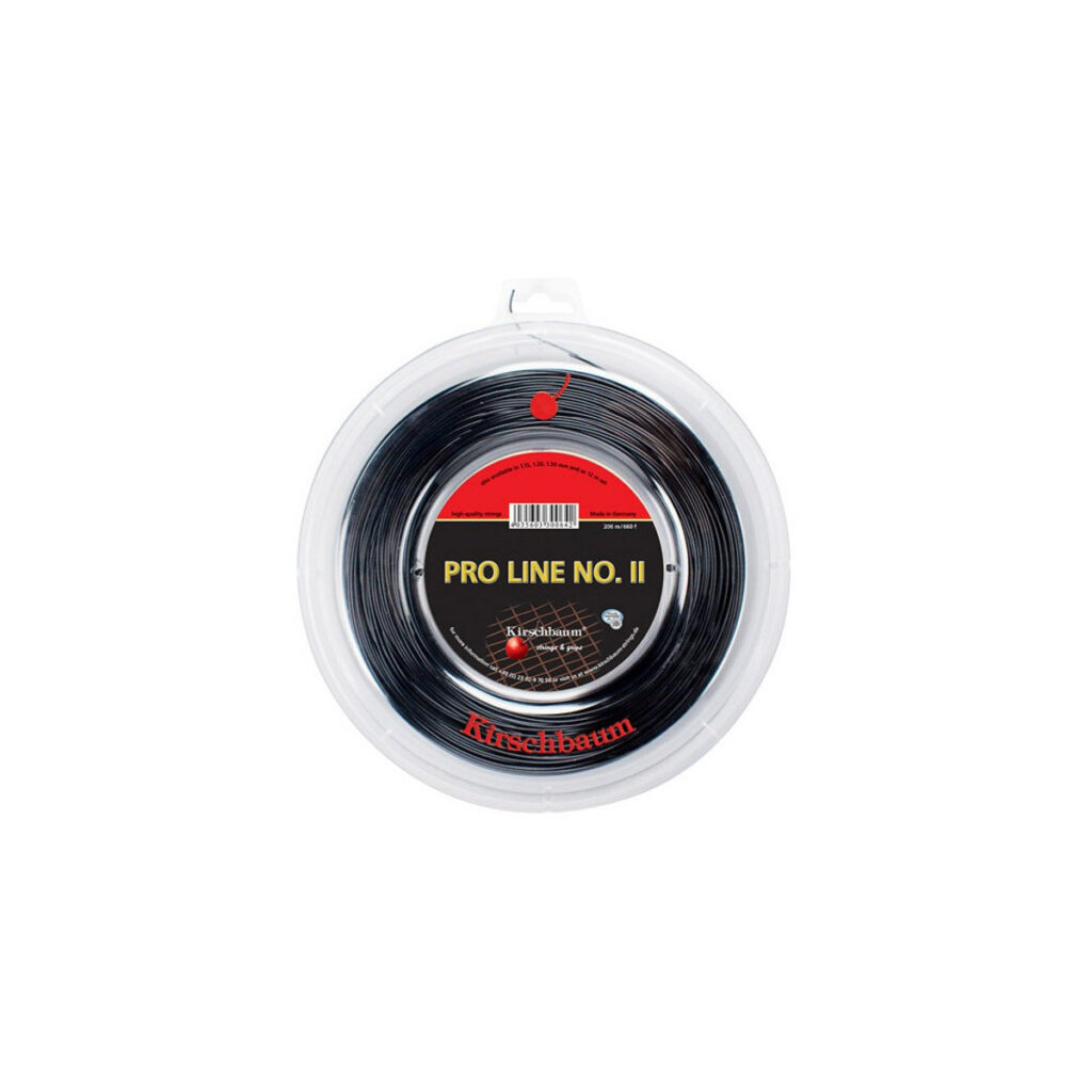 Kirschbaum Pro Line II Black 1,25 mm – Bobine 200 m