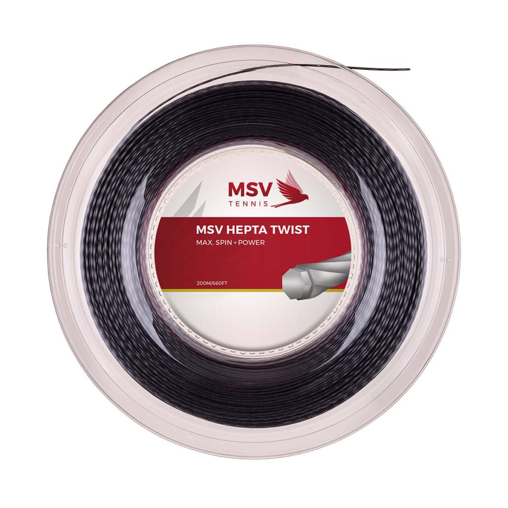MSV Hepta Twist Black 1,25 mm – Bobine 200 m