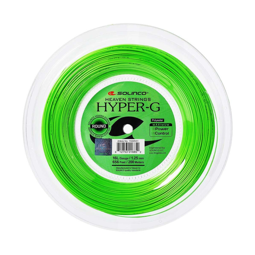 Solinco Hyper-G Round 1,15 mm – Bobine 200 m