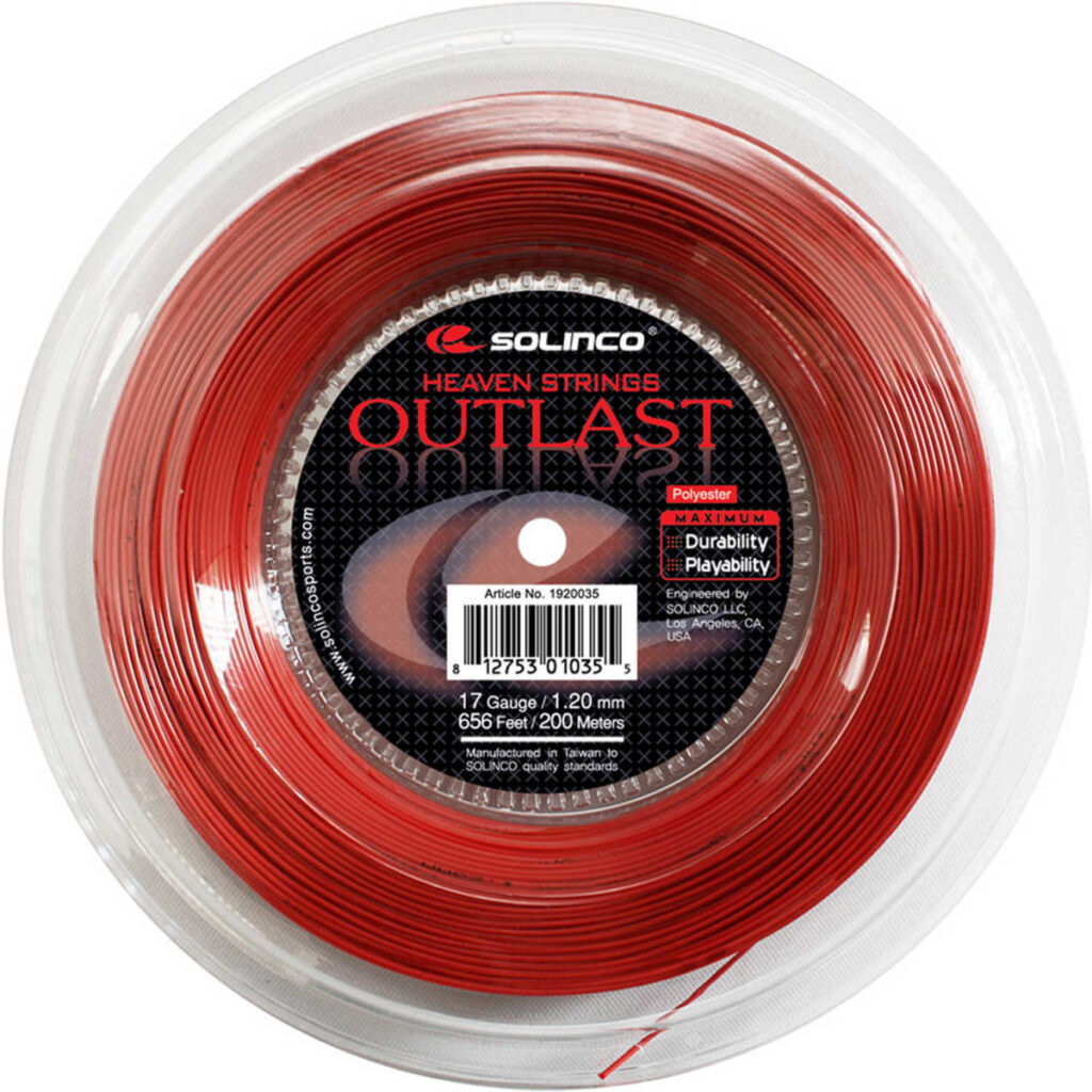 Solinco Outlast 1,15 mm – Bobine 200 m