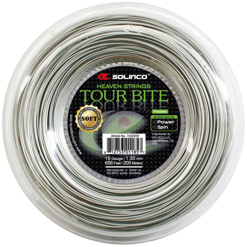 Solinco Tour Bite Soft 1,15 mm – Bobine 200 m