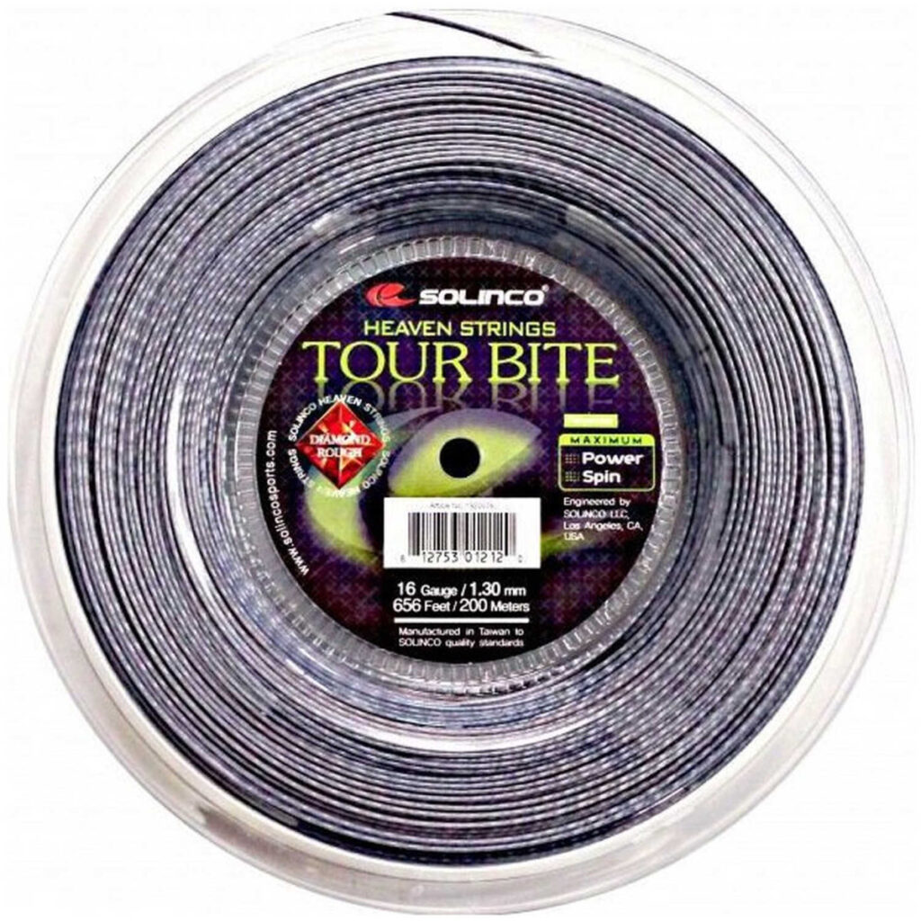 Solinco Tour Bite Diamond Rough 1,20 mm – Bobine 200 m